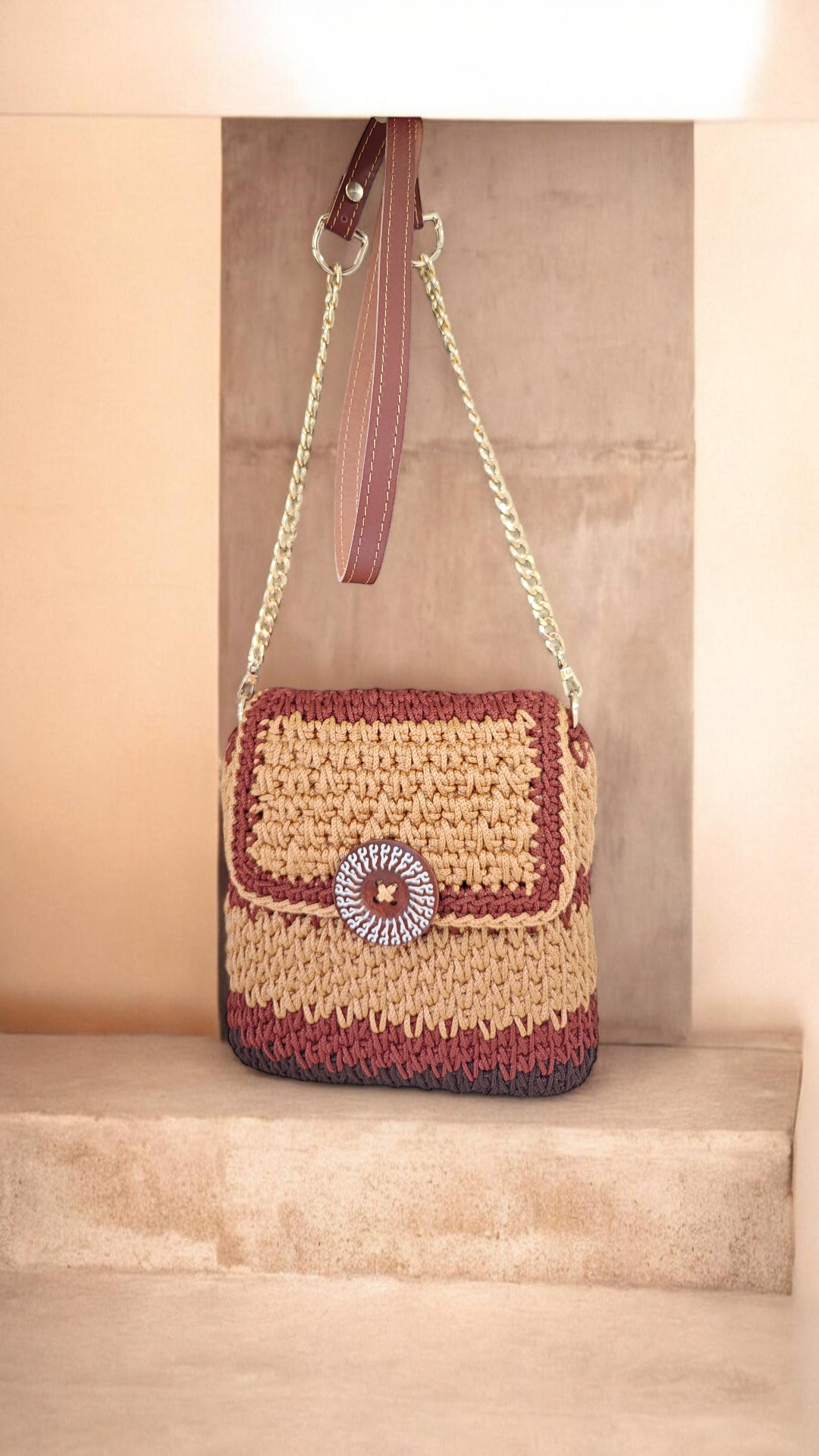 Country Crossbody Flap Bag