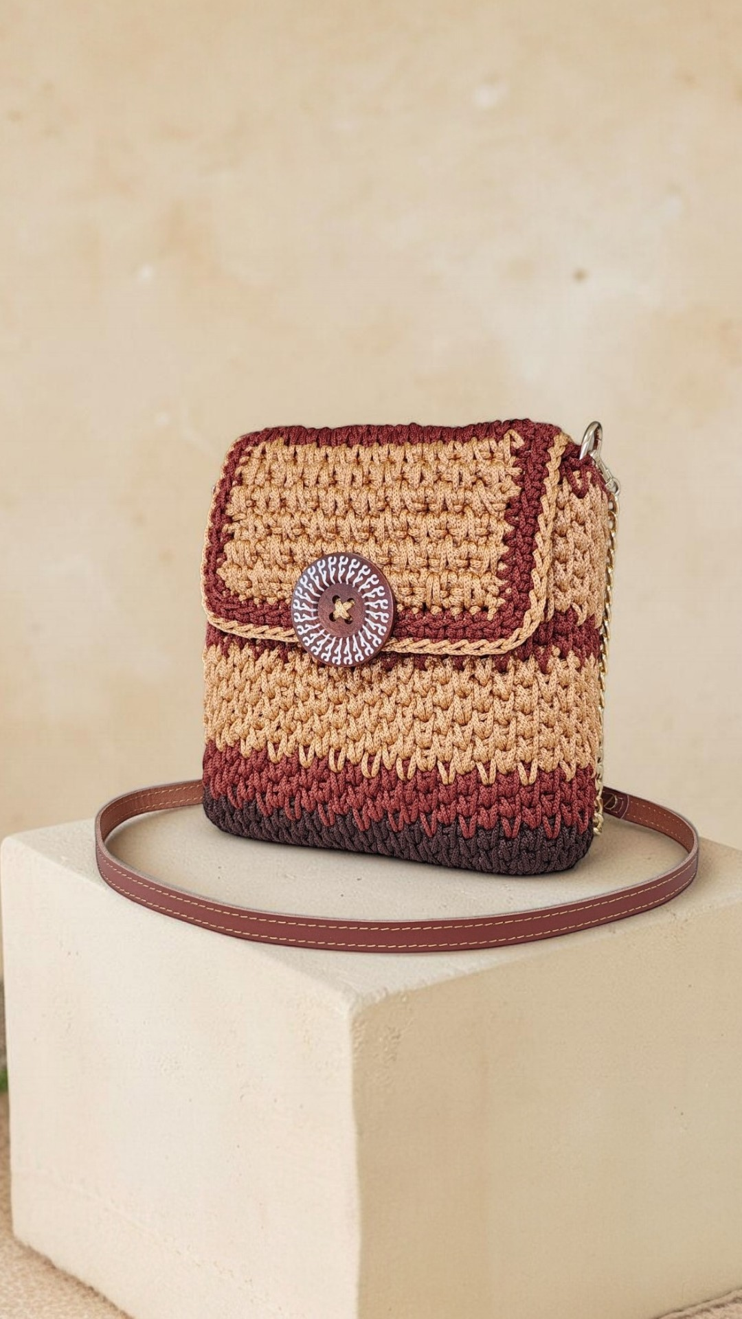 Country Crossbody Flap Bag