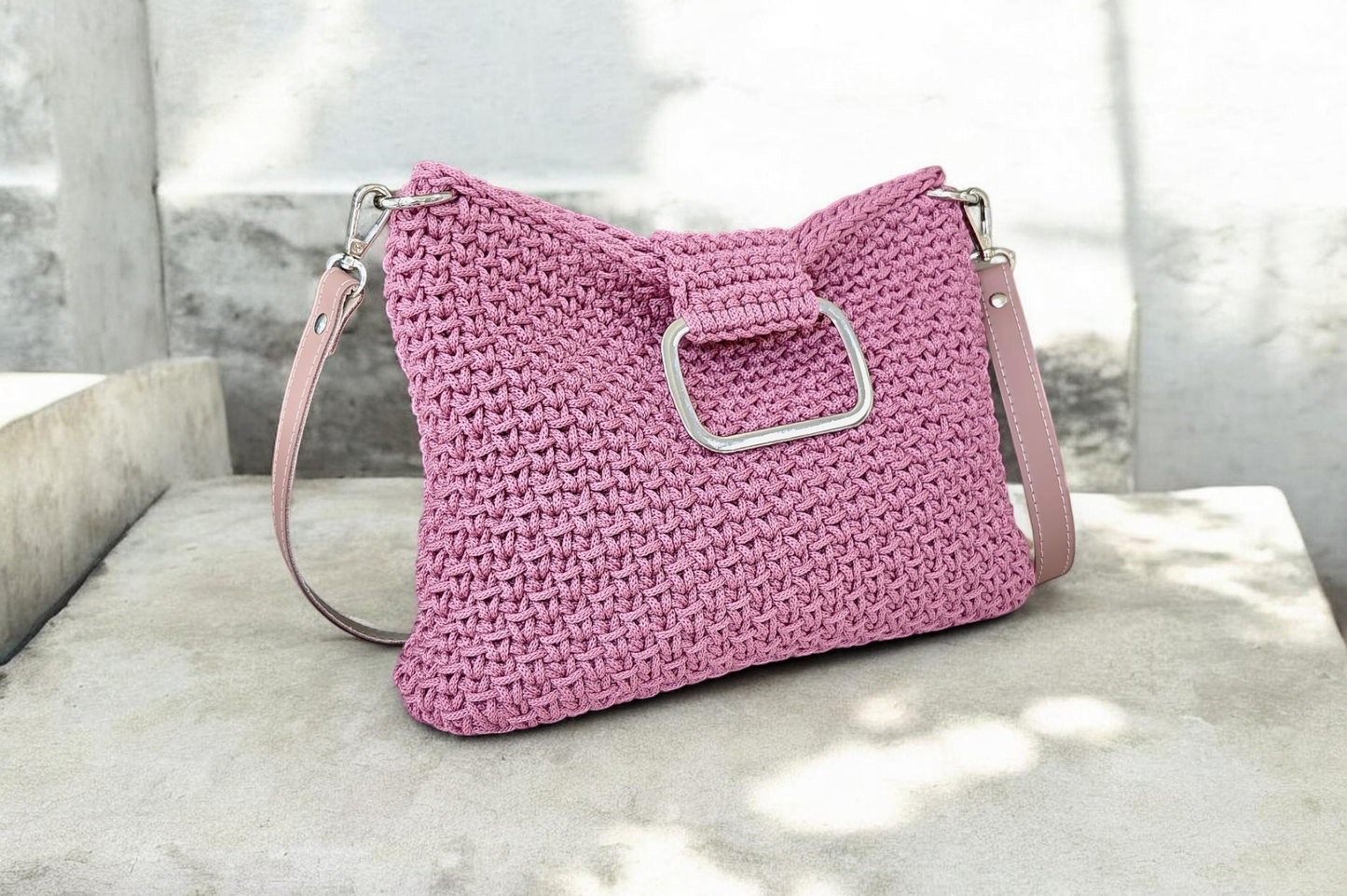 Tea Rose Crossbody Bag