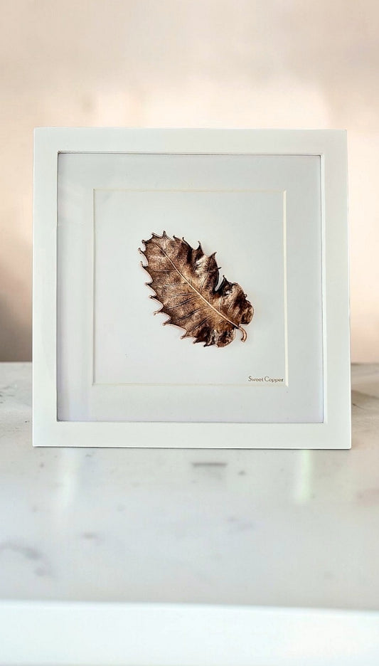 Chestnut Leaf Wall Art – Coffee Patina | WA005
