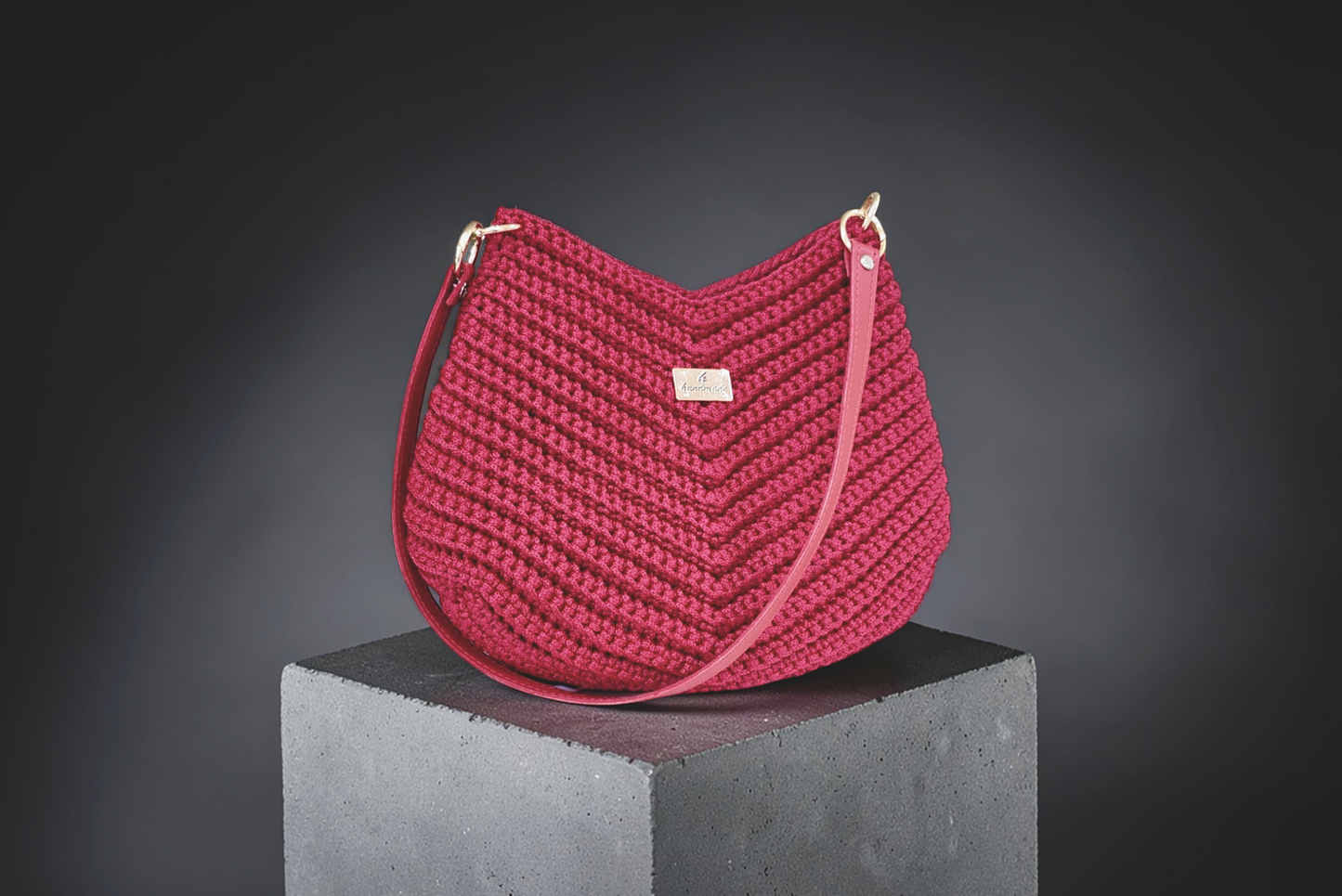 Accent Shoulder Bag – Ruby